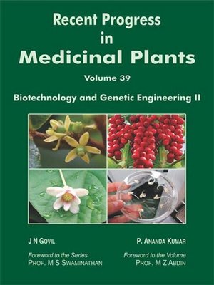 cover image of Recent Progress In Medicinal Plants  (Biotechnology and Genetic Engineering Part-II)